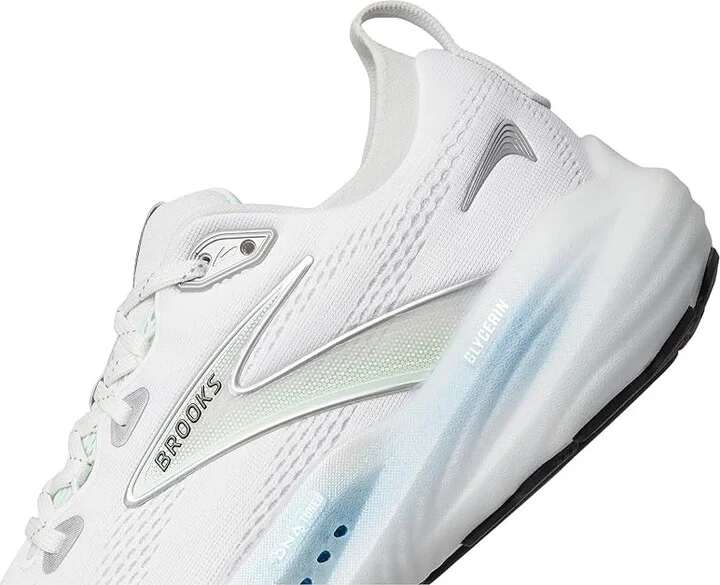 Brooks Glycerin 22 Women's Running Shoes Pearlized White/Bay : 8.5 B - Medium - Image 7
