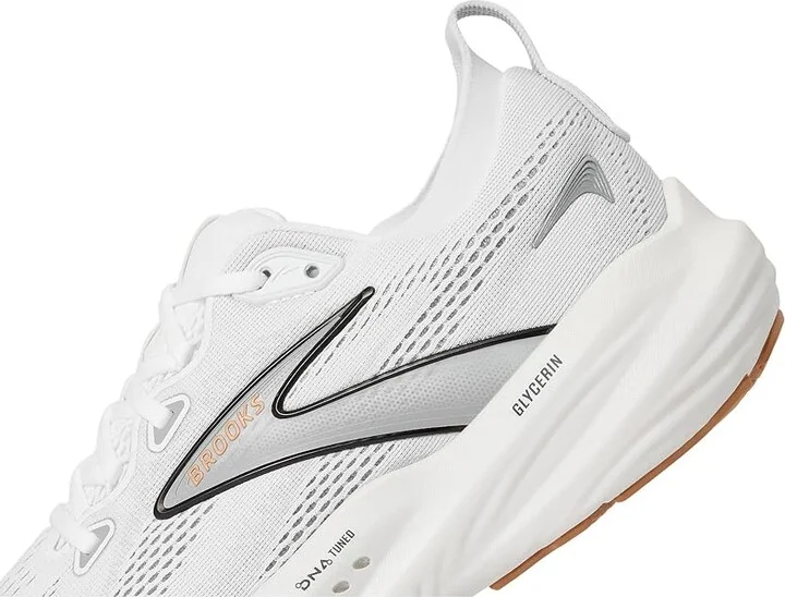 Brooks Glycerin 22 Women's Running Shoes White/Grey/Black : 5 B - Medium - Image 7