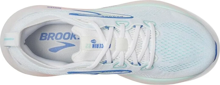 Brooks Glycerin 22 Women's Running Shoes White/Limpet Shell/Amparo Blue : 10 B - Medium - Image 2