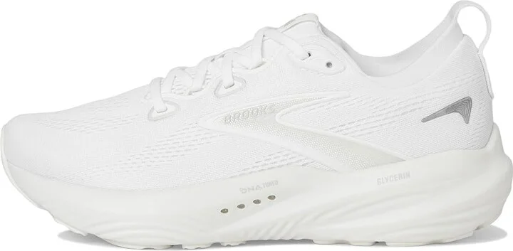 Brooks Glycerin 22 Women's Running Shoes White/White/Grey : 11 B - Medium - Image 6