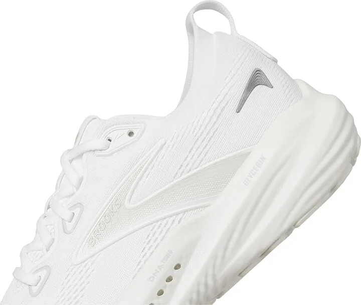 Brooks Glycerin 22 Women's Running Shoes White/White/Grey : 11 B - Medium - Image 7