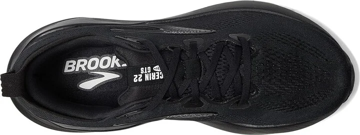 Brooks Glycerin GTS 22 Men's Running Shoes Black/Black/Ebony : 9 EE - Wide, Synthetic - Image 2
