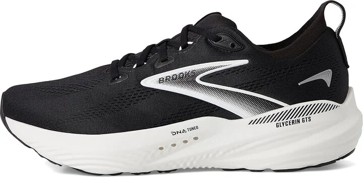 Brooks Glycerin GTS 22 Men's Running Shoes Black/Grey/White : 11.5 D - Medium, Synthetic - Image 6