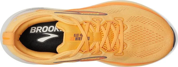 Brooks Glycerin GTS 22 Men's Running Shoes Orange/Nightlife/White : 12 D - Medium, Synthetic - Image 2