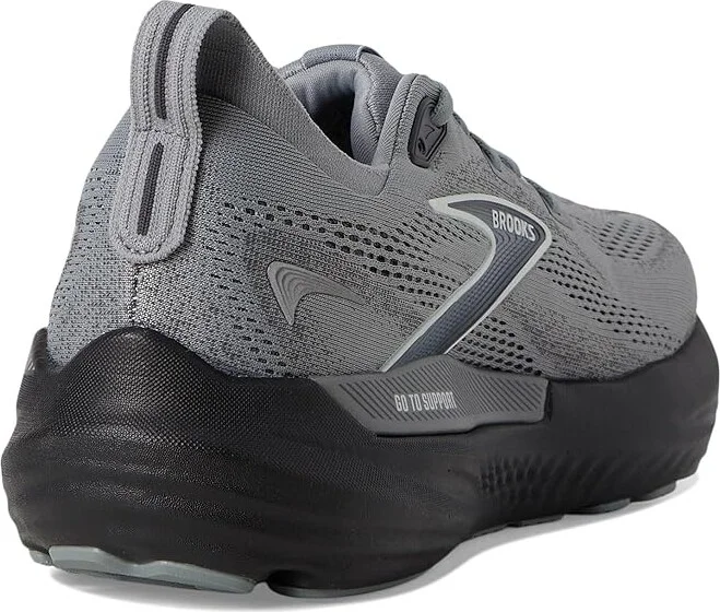 Brooks Glycerin GTS 22 Men's Running Shoes Primer Gray/Ebony/Bluewash : 8 D - Medium, Synthetic - Image 4