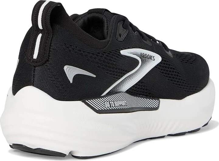 Brooks Glycerin GTS 22 Women's Running Shoes Black/Grey/White : 9.5 D - Wide, Synthetic - Image 4