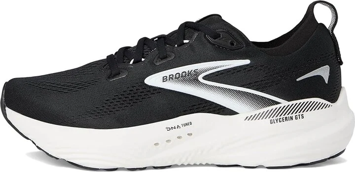 Brooks Glycerin GTS 22 Women's Running Shoes Black/Grey/White : 9.5 D - Wide, Synthetic - Image 6