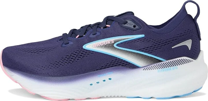 Brooks Glycerin GTS 22 Women's Running Shoes Blue Ribbon/Peacoat/Dianthus : 7 EE - Extra Wide, Synthetic - Image 6