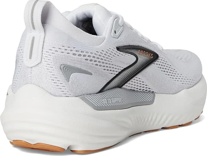 Brooks Glycerin GTS 22 Women's Running Shoes White/Grey/Black : 9.5 B - Medium, Synthetic - Image 4