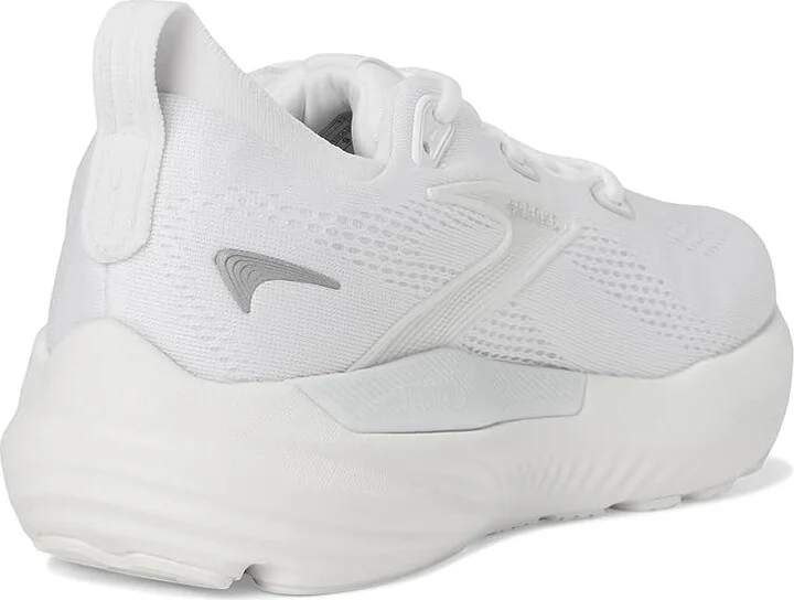 Brooks Glycerin GTS 22 Women's Running Shoes White/White/Grey : 9.5 B - Medium, Synthetic - Image 4