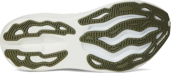 Brooks Glycerin Max Men's Running Shoes Grey/Dusty Olive/Tea : 10 D - Medium, Synthetic - Image 3