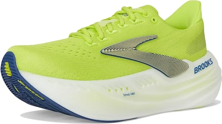 Brooks Glycerin Max Men's Running Shoes Lime/Navy Peony/White : 8 D - Medium, Synthetic - Image 5