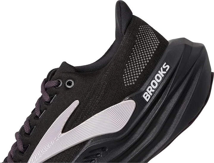 Brooks Glycerin Max Women's Running Shoes Black/Orchid Ice/Grey : 10 B - Medium, Textile - Image 7