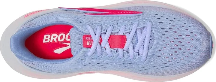Brooks Glycerin Max Women's Running Shoes Blue Heron/Diva Pink/White : 11.5 B - Medium, Textile - Image 2