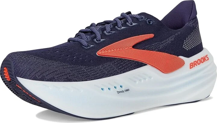 Brooks Glycerin Max Women's Running Shoes Peacoat/Blue Ribbon/Hot Coral : 11.5 B - Medium, Textile - Image 5