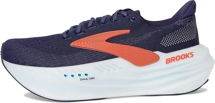 Brooks Glycerin Max Women's Running Shoes Peacoat/Blue Ribbon/Hot Coral : 11.5 B - Medium, Textile - Image 6