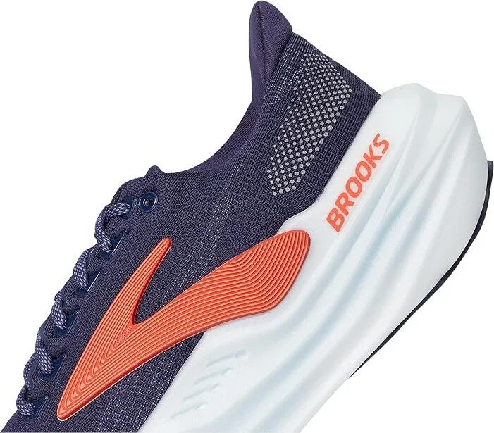 Brooks Glycerin Max Women's Running Shoes Peacoat/Blue Ribbon/Hot Coral : 11.5 B - Medium, Textile - Image 7