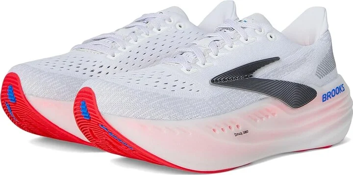 Brooks Glycerin Max Women's Running Shoes White/Black/Diva Pink : 9.5 B - Medium, Textile