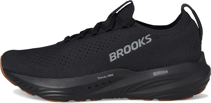Brooks Glycerin StealthFit 22 Men's Running Shoes Black/Black : 11 D - Medium, Synthetic - Image 6