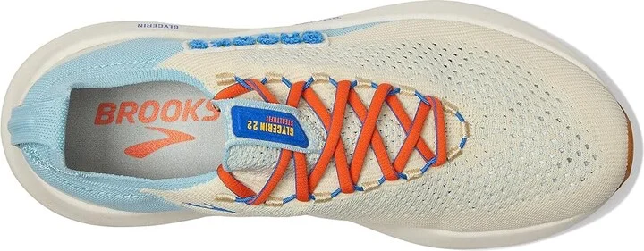 Brooks Glycerin StealthFit 22 Men's Running Shoes Palace/Vermillion/SeedPearl : 7.5 D - Medium, Synthetic - Image 2