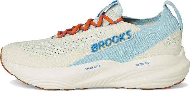 Brooks Glycerin StealthFit 22 Men's Running Shoes Palace/Vermillion/SeedPearl : 7.5 D - Medium, Synthetic - Image 6