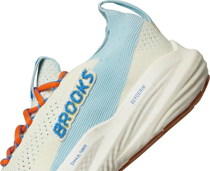 Brooks Glycerin StealthFit 22 Men's Running Shoes Palace/Vermillion/SeedPearl : 7.5 D - Medium, Synthetic - Image 7