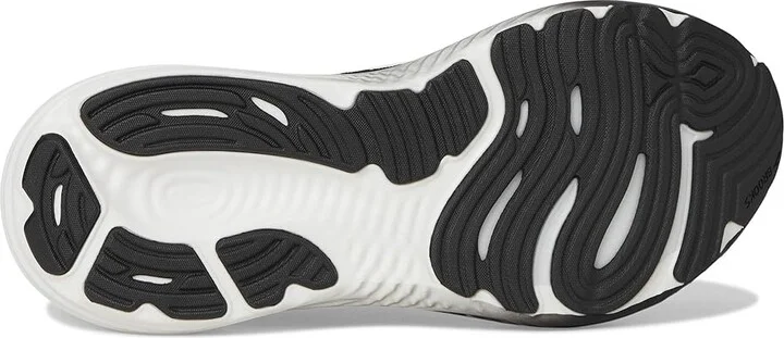 Brooks Glycerin StealthFit 22 Men's Running Shoes White/Grey/Black : 10 D - Medium, Synthetic - Image 3