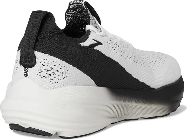 Brooks Glycerin StealthFit 22 Men's Running Shoes White/Grey/Black : 10 D - Medium, Synthetic - Image 4