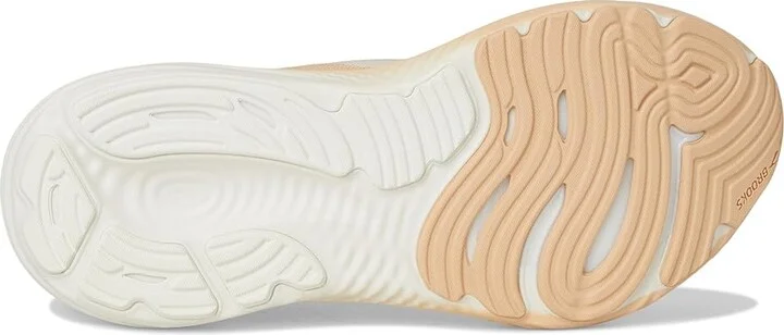 Brooks Glycerin StealthFit 22 Women's Running Shoes Almond Peach/Almond/Portabella : 6.5 B - Medium, Synthetic - Image 3