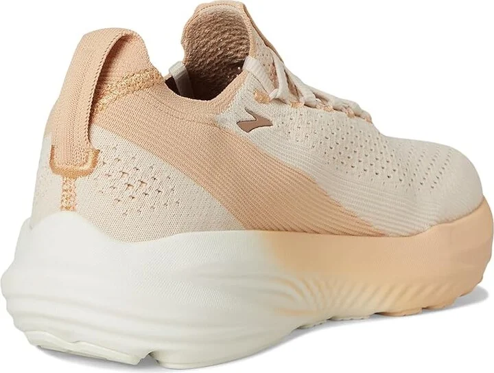 Brooks Glycerin StealthFit 22 Women's Running Shoes Almond Peach/Almond/Portabella : 6.5 B - Medium, Synthetic - Image 4