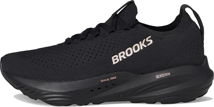 Brooks Glycerin StealthFit 22 Women's Running Shoes Black/Grey/Rose Gold : 8 B - Medium, Synthetic - Image 6
