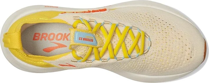 Brooks Glycerin StealthFit 22 Women's Running Shoes Cyber/Vermillion/SeedPearl : 8.5 B - Medium, Synthetic - Image 2