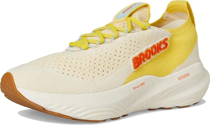 Brooks Glycerin StealthFit 22 Women's Running Shoes Cyber/Vermillion/SeedPearl : 8.5 B - Medium, Synthetic - Image 5