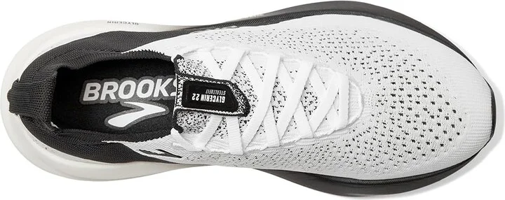 Brooks Glycerin StealthFit 22 Women's Running Shoes White/Grey/Black : 6.5 B - Medium, Synthetic - Image 2