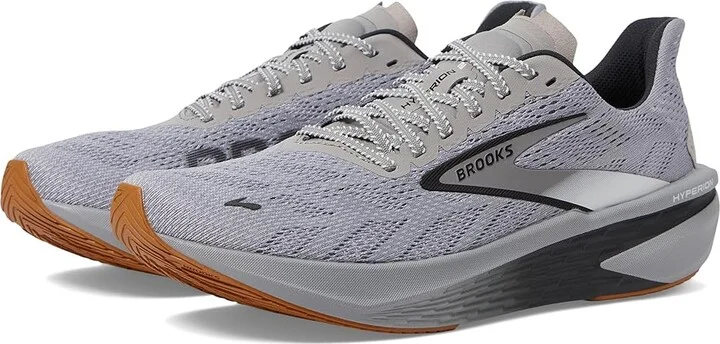 Brooks Hyperion 2 Men's Running Shoes Alloy/Bright White/Black : 12.5 D - Medium, Rubber