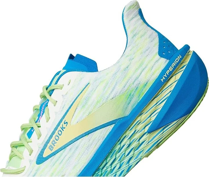 Brooks Hyperion 2 Men's Running Shoes White/Elfin/Patina : 14 D - Medium, Rubber - Image 7