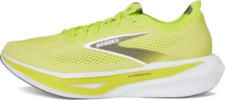Brooks Hyperion 3 Men's Running Shoes Sunny Lime/Olive/White : 15 D - Medium, Synthetic - Image 6
