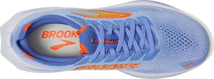 Brooks Hyperion 3 Women's Running Shoes Blue Heron/Orange/White : 11 B - Medium, Synthetic - Image 2