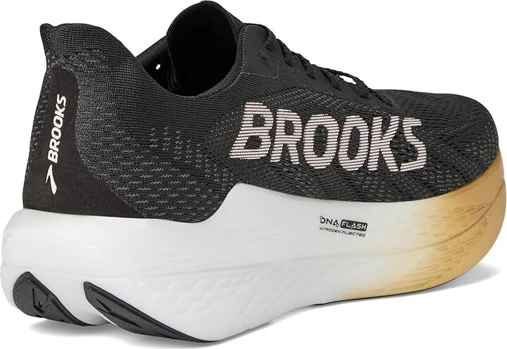 Brooks Hyperion Max 2 Men's Running Shoes Black/Gold/Pink : 14 D - Medium, Rubber - Image 4
