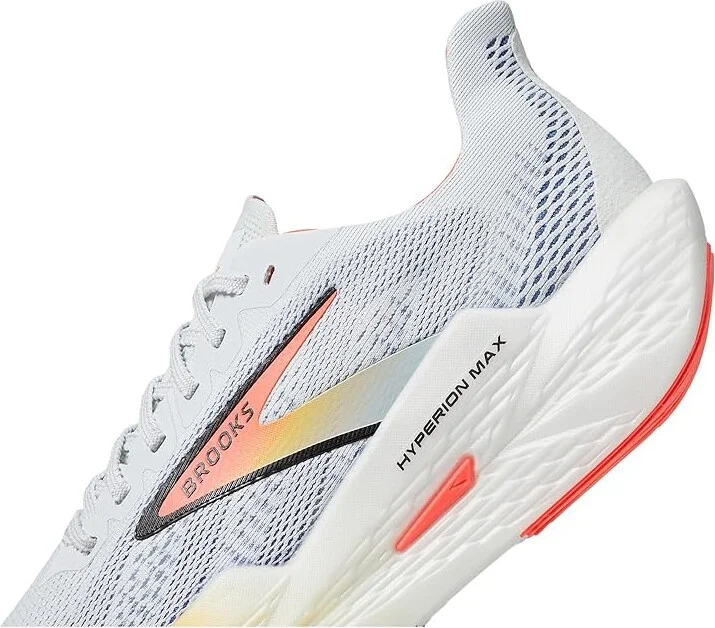 Brooks Hyperion Max 2 Men's Running Shoes Illusion/Coral/Black : 8 D - Medium, Rubber - Image 4