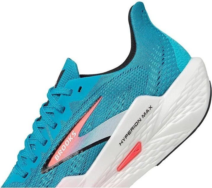 Brooks Hyperion Max 2 Women's Running Shoes Crystal Seas/Diva Pink/Black : 9.5 B - Medium, Rubber - Image 4