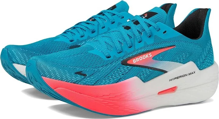 Brooks Hyperion Max 2 Women's Running Shoes Crystal Seas/Diva Pink/Black : 9.5 B - Medium, Rubber