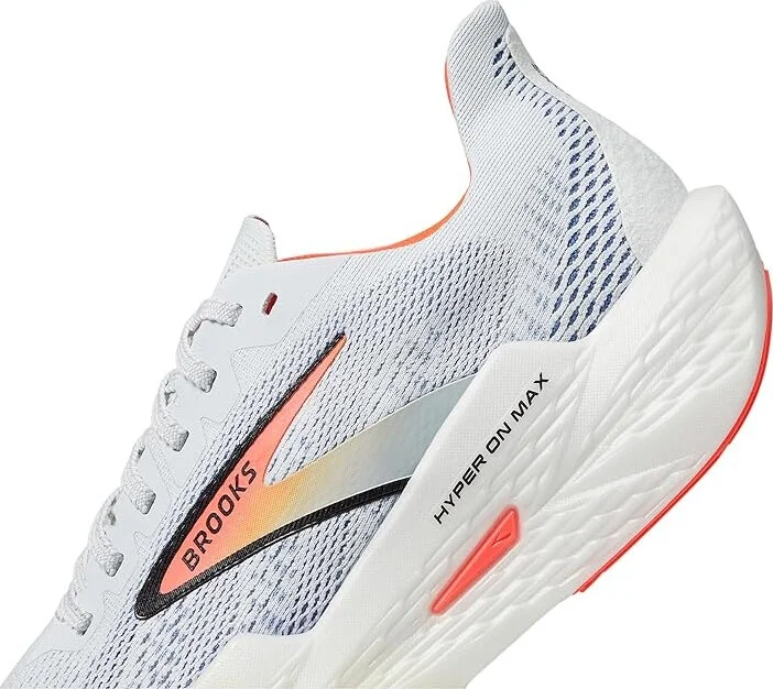 Brooks Hyperion Max 2 Women's Running Shoes Illusion/Coral/Black : 10 B - Medium, Rubber - Image 4