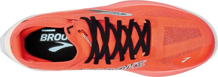 Brooks Hyperion Max 3 Men's Running Shoes Fiery Coral/Black/Atomizer : 14 D - Medium - Image 2
