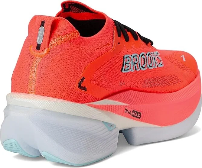 Brooks Hyperion Max 3 Men's Running Shoes Fiery Coral/Black/Atomizer : 14 D - Medium - Image 4