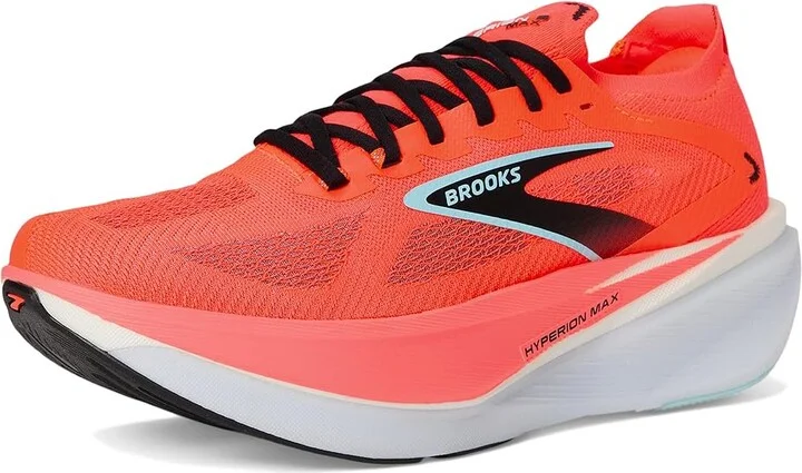 Brooks Hyperion Max 3 Men's Running Shoes Fiery Coral/Black/Atomizer : 14 D - Medium - Image 5