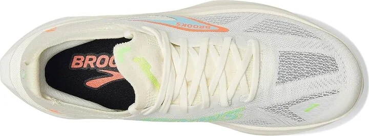 Brooks Hyperion Max 3 Women's Running Shoes Coconut/Green Gecko/Pink Clay : 7 B - Medium, Textile - Image 2