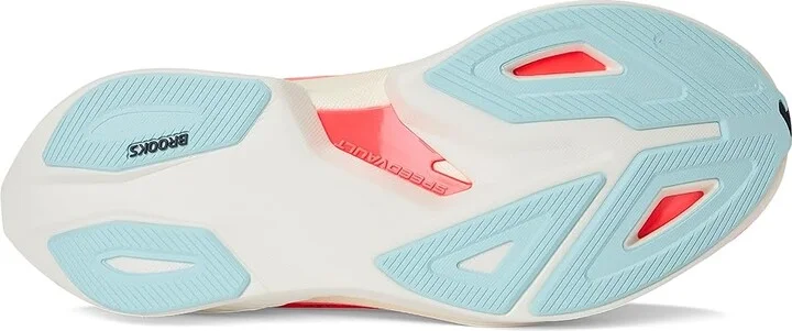 Brooks Hyperion Max 3 Women's Running Shoes Coconut/Green Gecko/Pink Clay : 7 B - Medium, Textile - Image 9