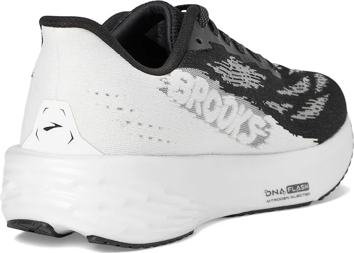 Brooks Launch 11 Men's Running Shoes Black/White : 9 E - Wide, Synthetic - Image 4