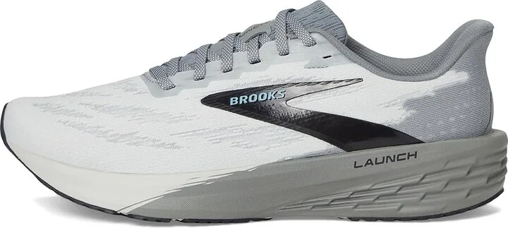 Brooks Launch 11 Men's Running Shoes Oyster/Primer Gray/Blue : 13 D - Medium, Synthetic - Image 6
